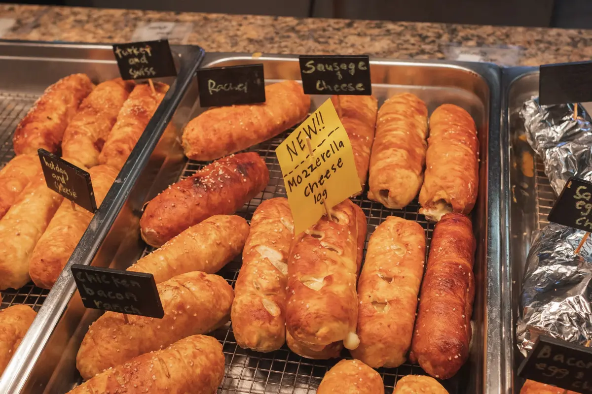 Golden-brown homemade soft pretzels from Fern's Pretzels